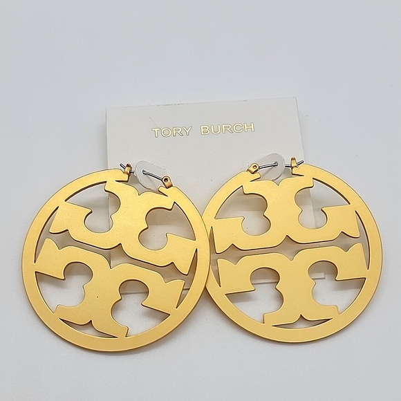 Tory Burch Jewelry - Tory Burch Gold Statement Earrings